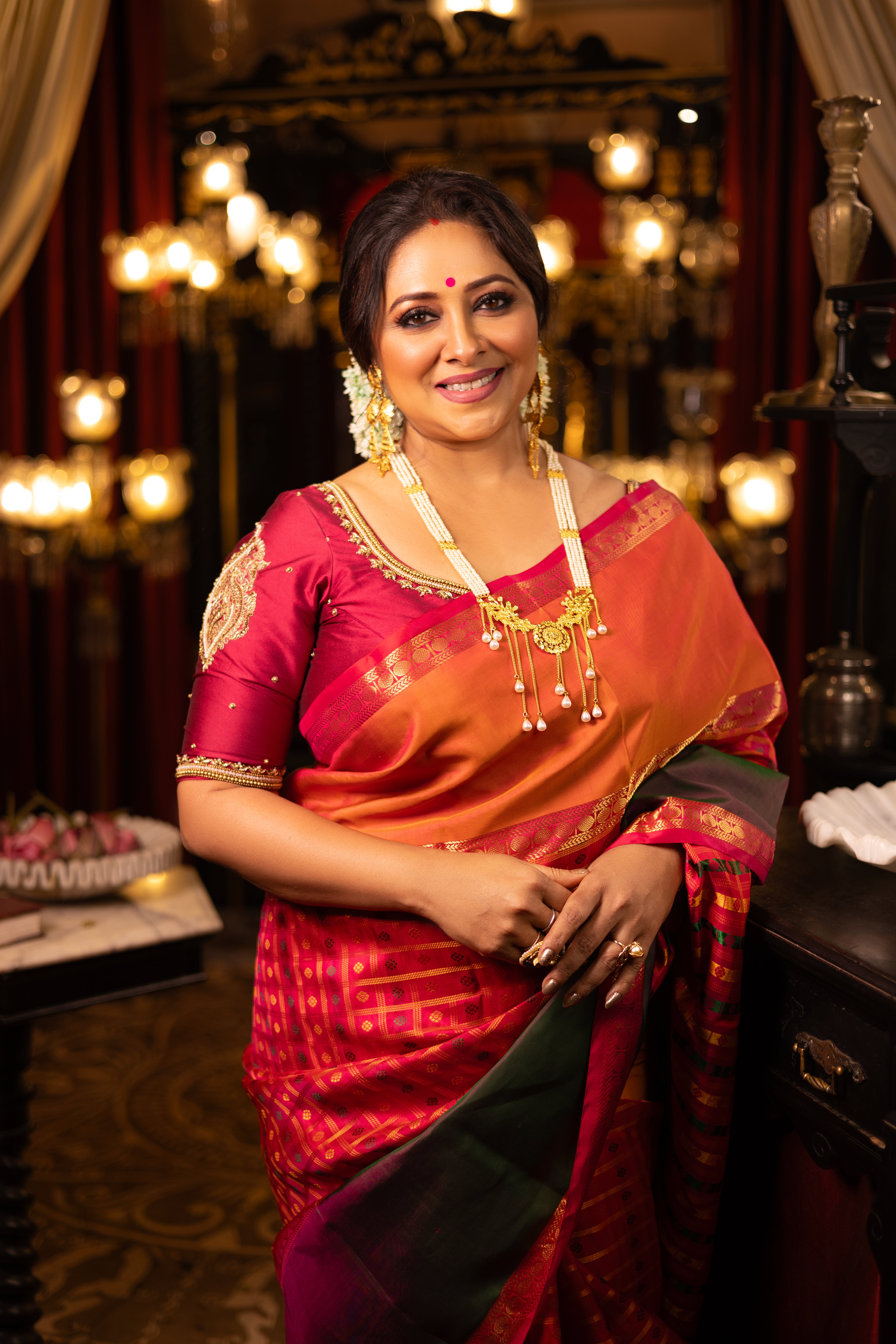 Sunset Ruby Silk: A Luxurious Blend of Color and Texture