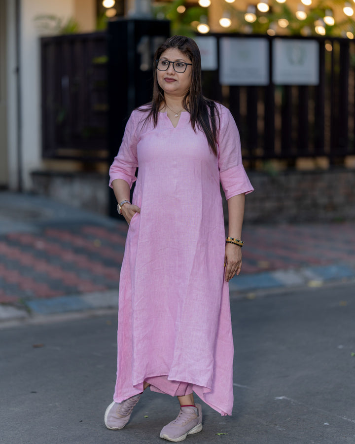 Rosé Whisper Cotton Dress