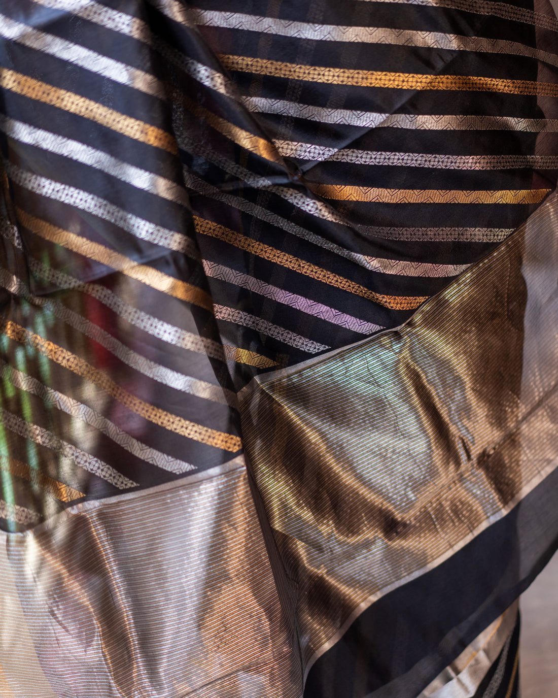 Chanderi Pattu Silk Saree