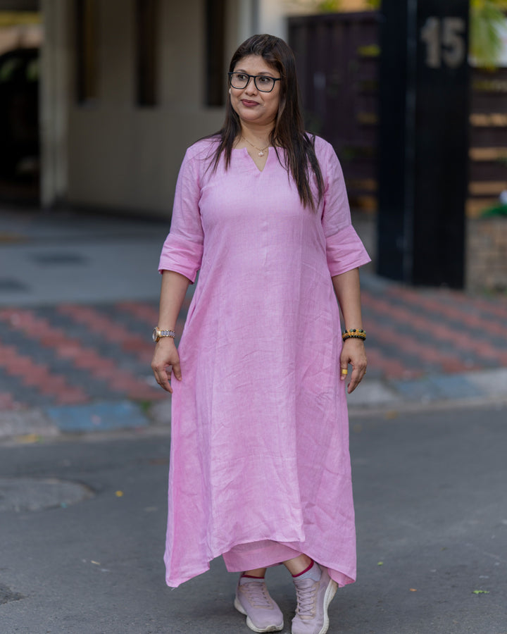Rosé Whisper Cotton Dress