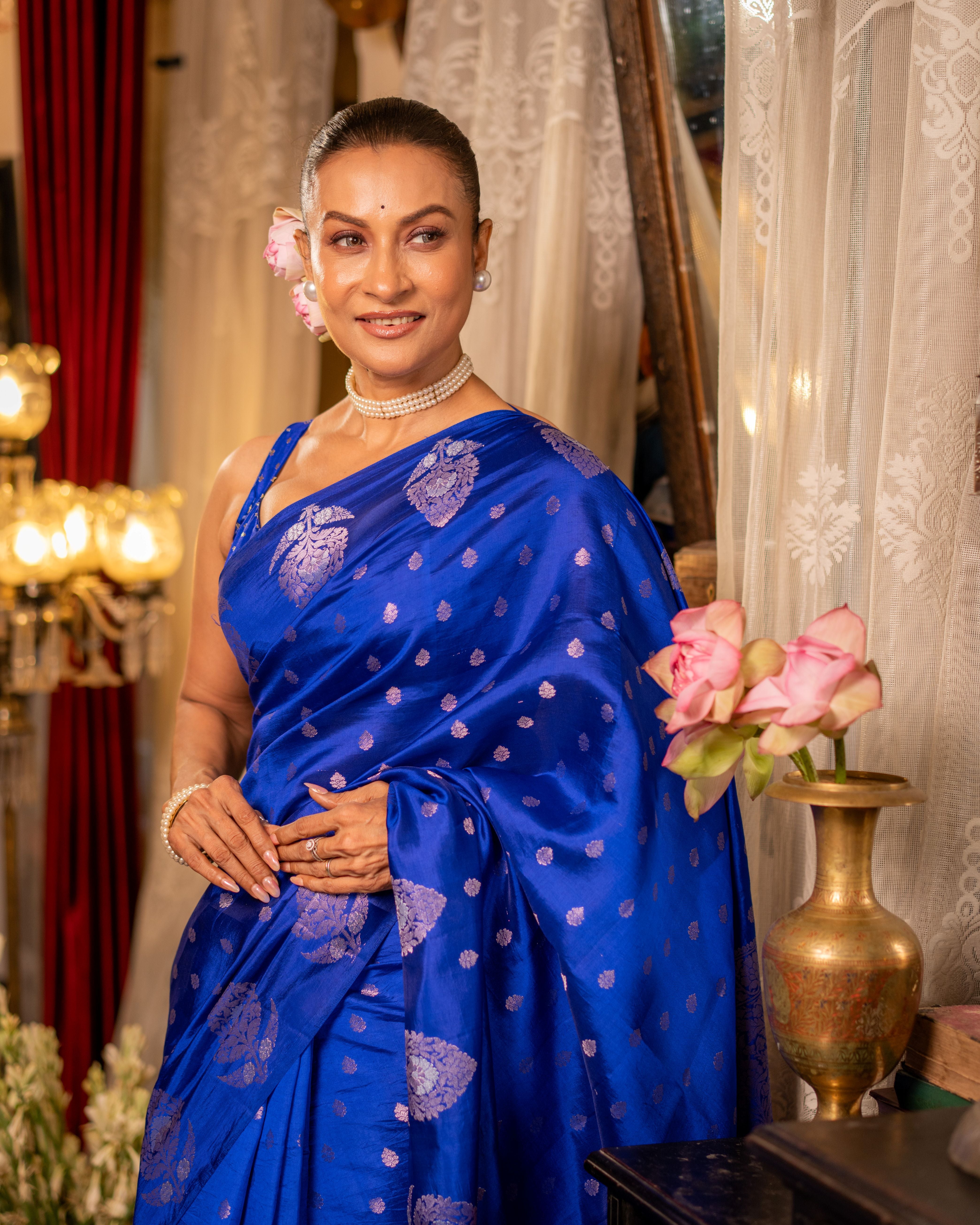 Raw Mango Silk Banarasi Saree