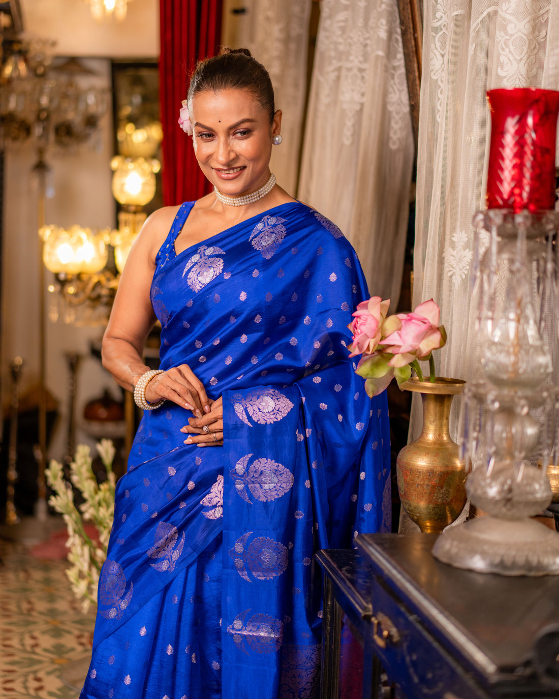 Raw Mango Silk Banarasi Saree