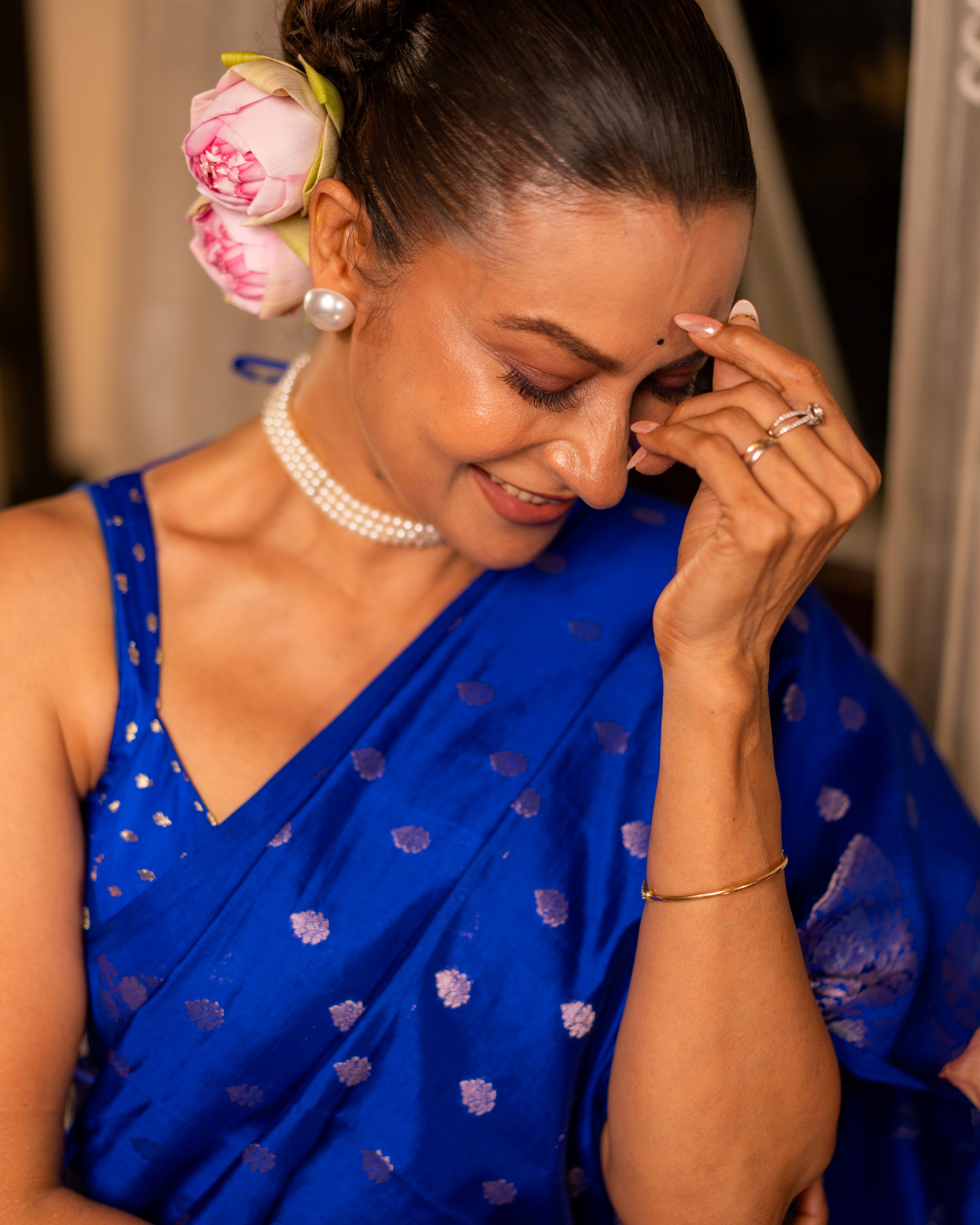 Raw Mango Silk Banarasi Saree