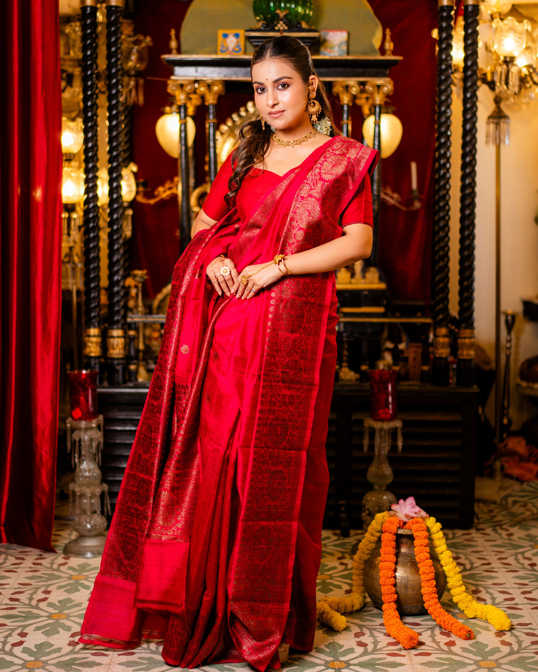 Banarasi Raw Silk Saree