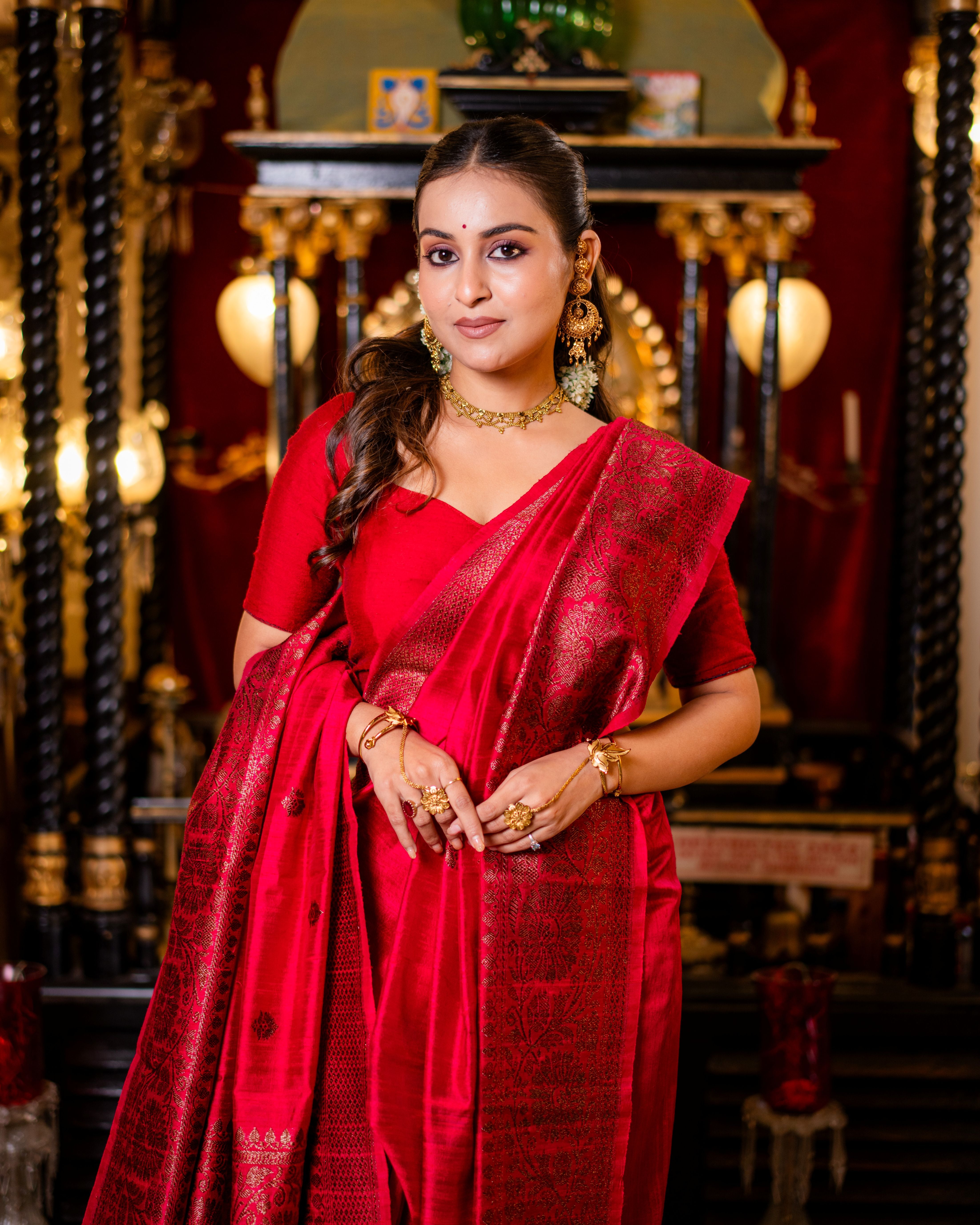 Banarasi Raw Silk Saree