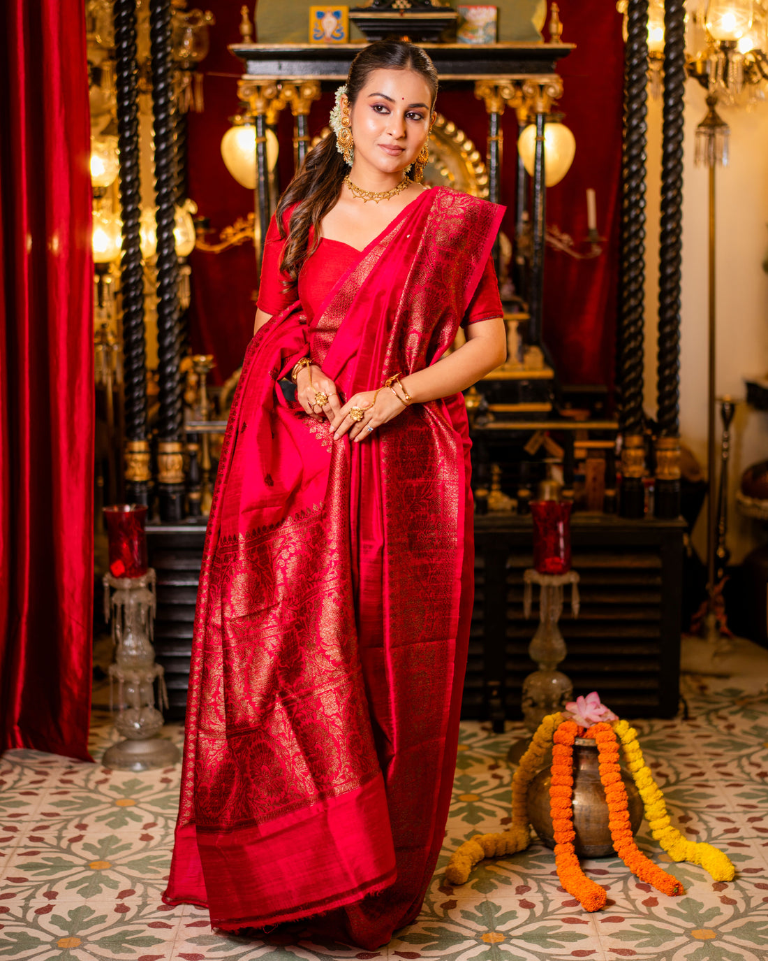 Banarasi Raw Silk Saree