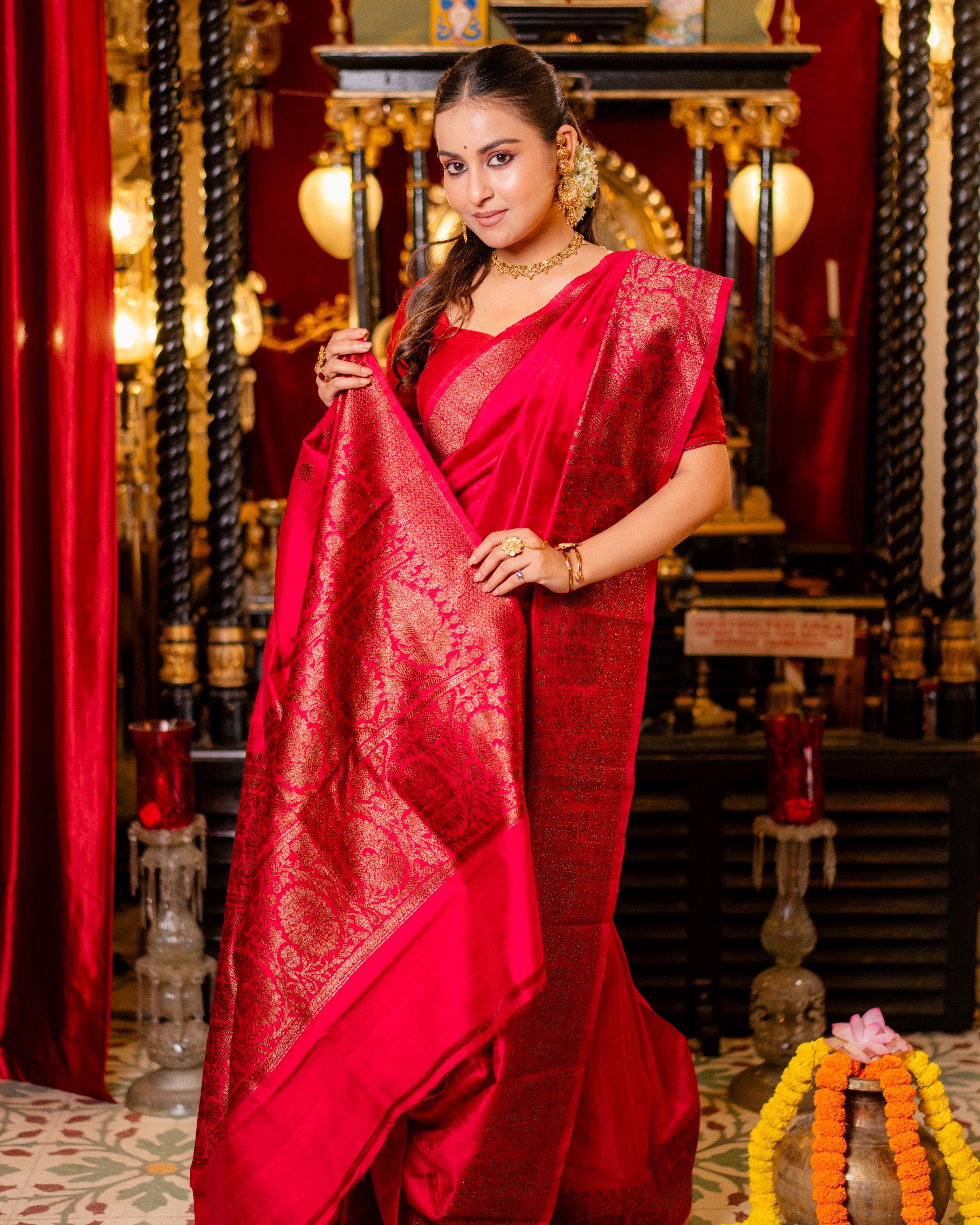 Banarasi Raw Silk Saree
