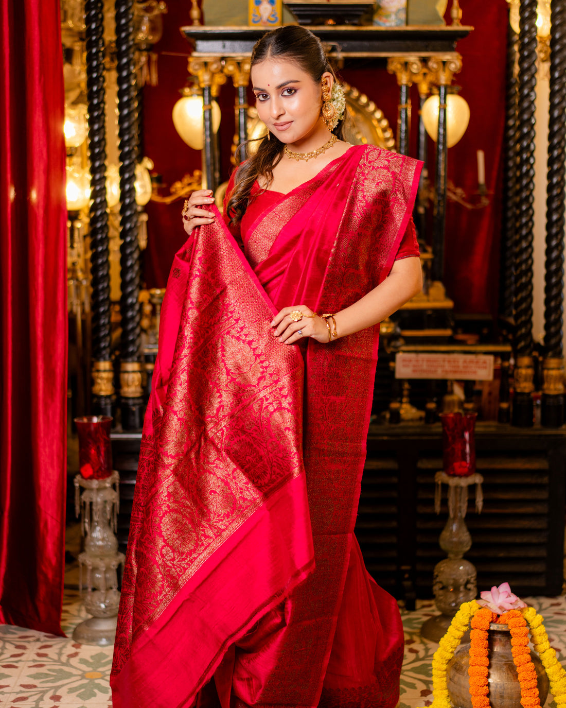 Banarasi Raw Silk Saree
