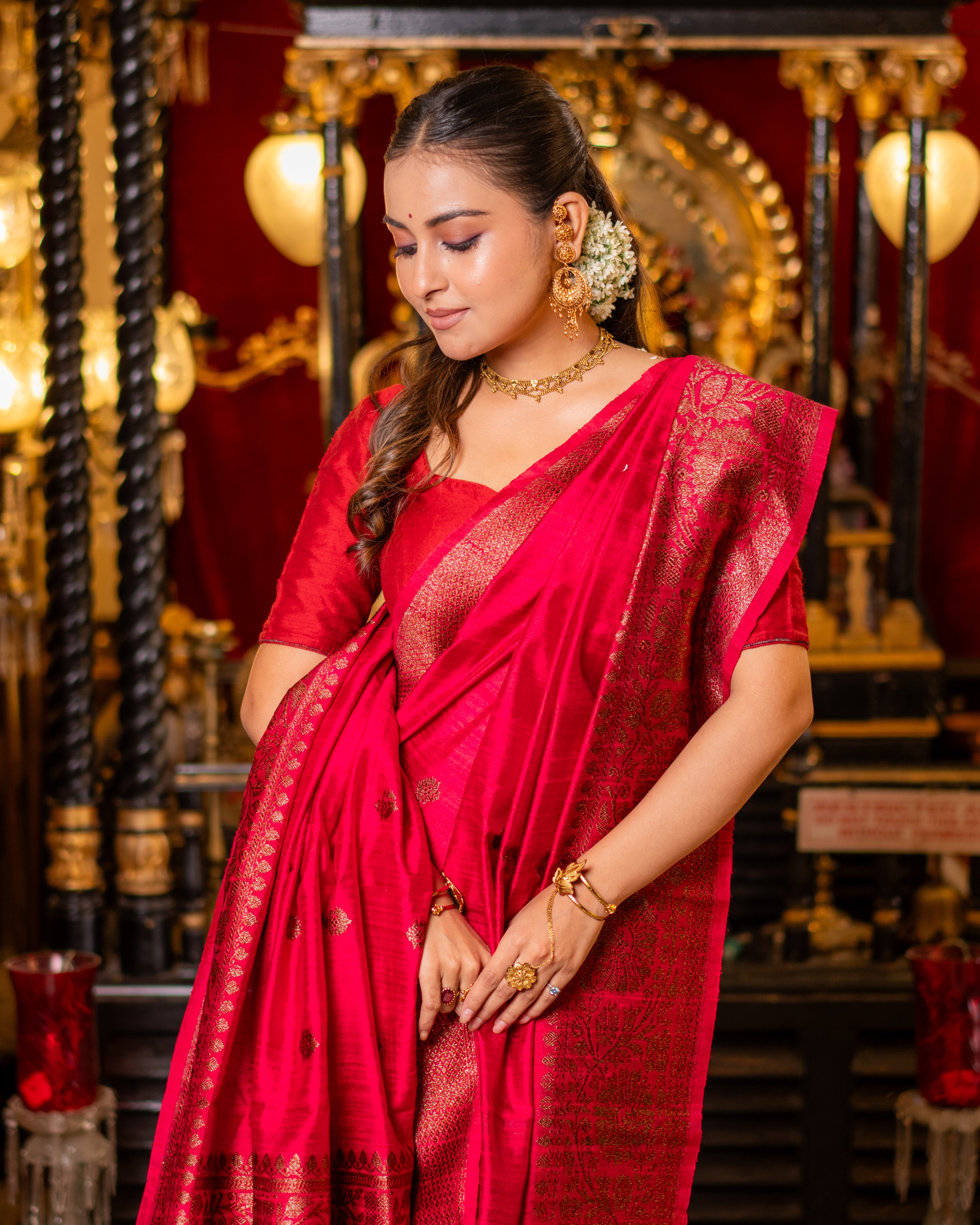 Banarasi Raw Silk Saree