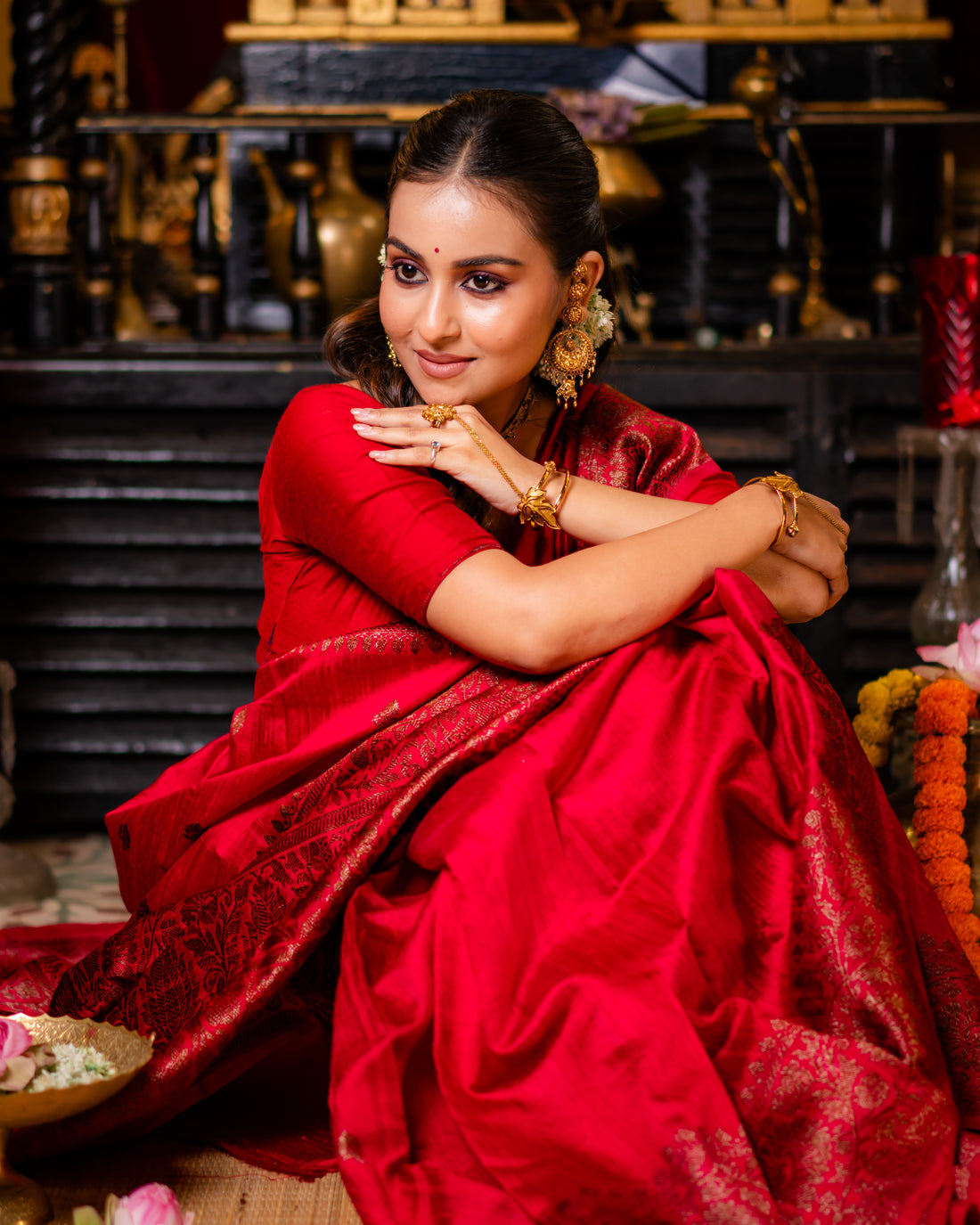 Banarasi Raw Silk Saree