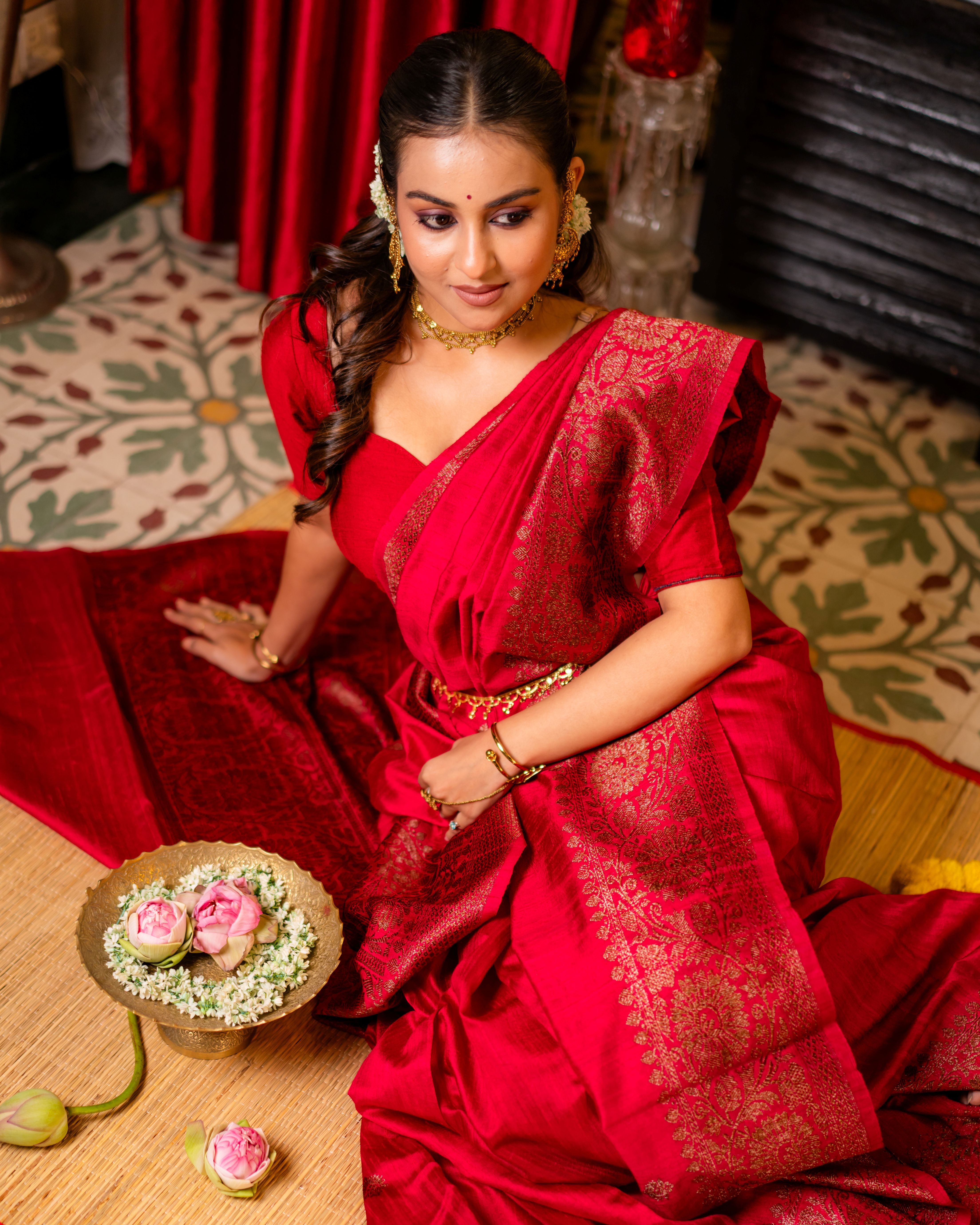 Banarasi Raw Silk Saree