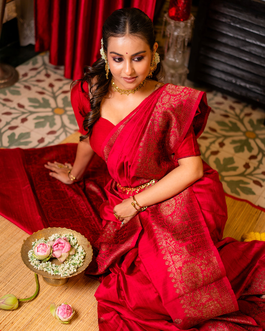 Banarasi Raw Silk Saree