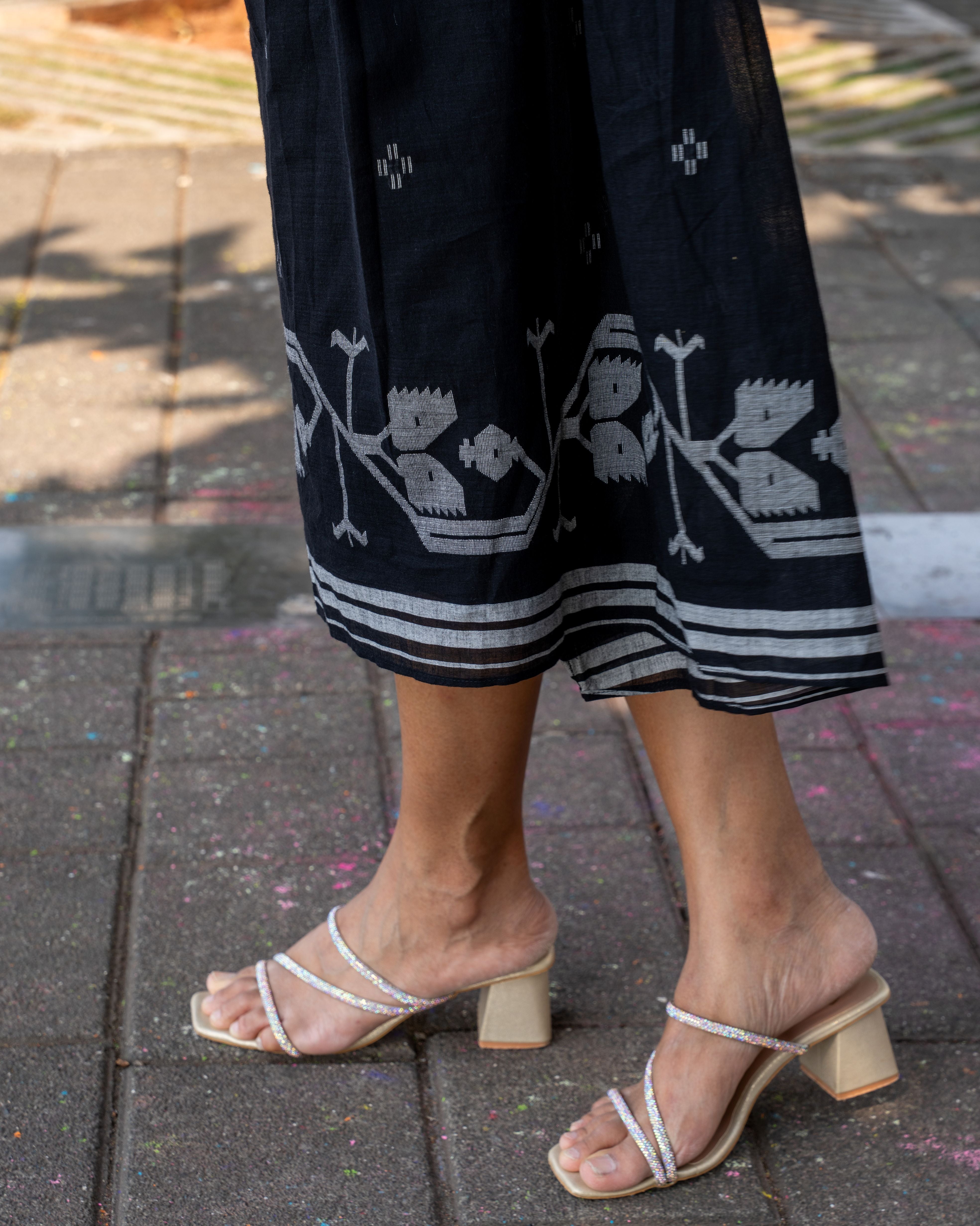 Needlework Jamdani Cotton Dress