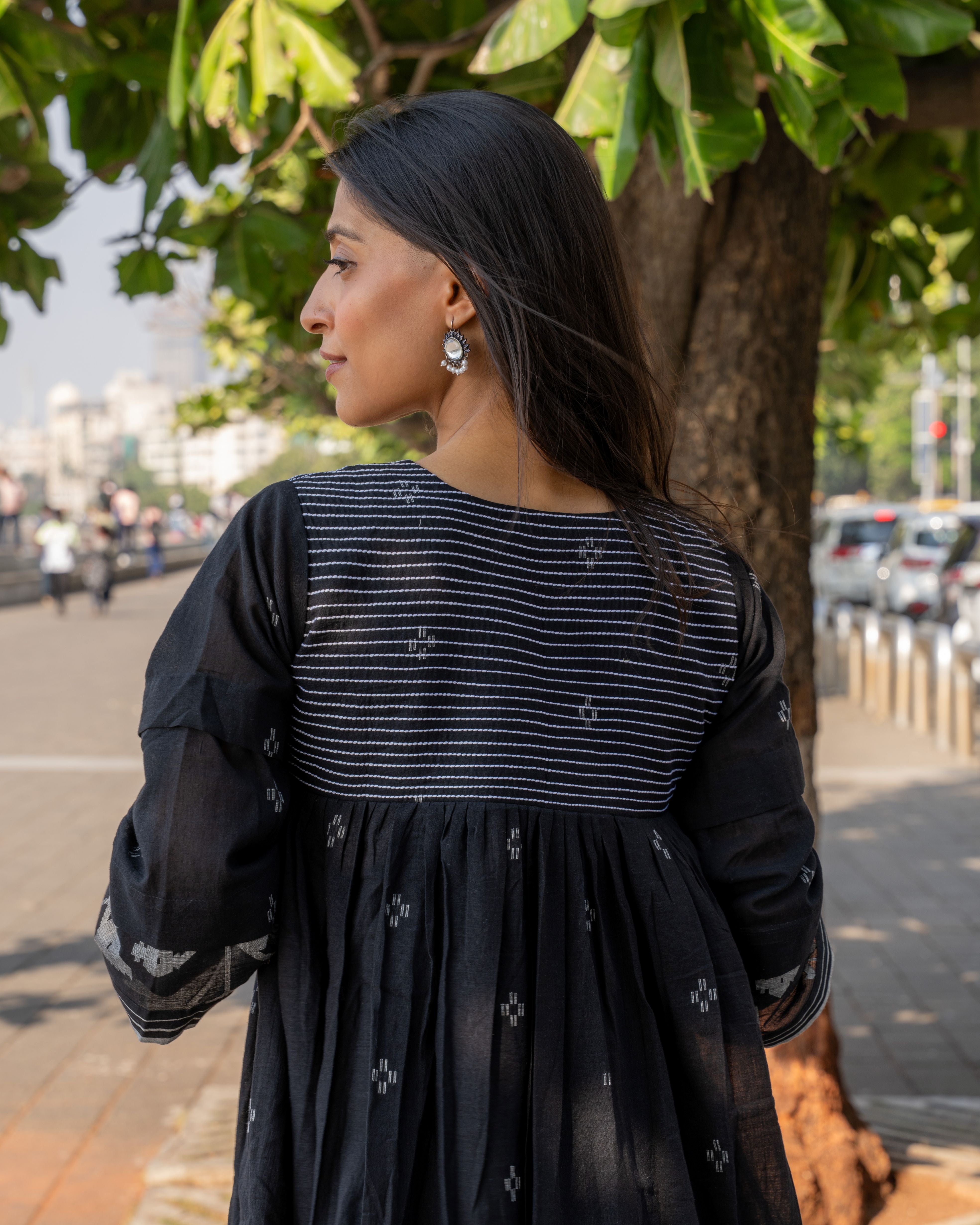 Needlework Jamdani Cotton Dress