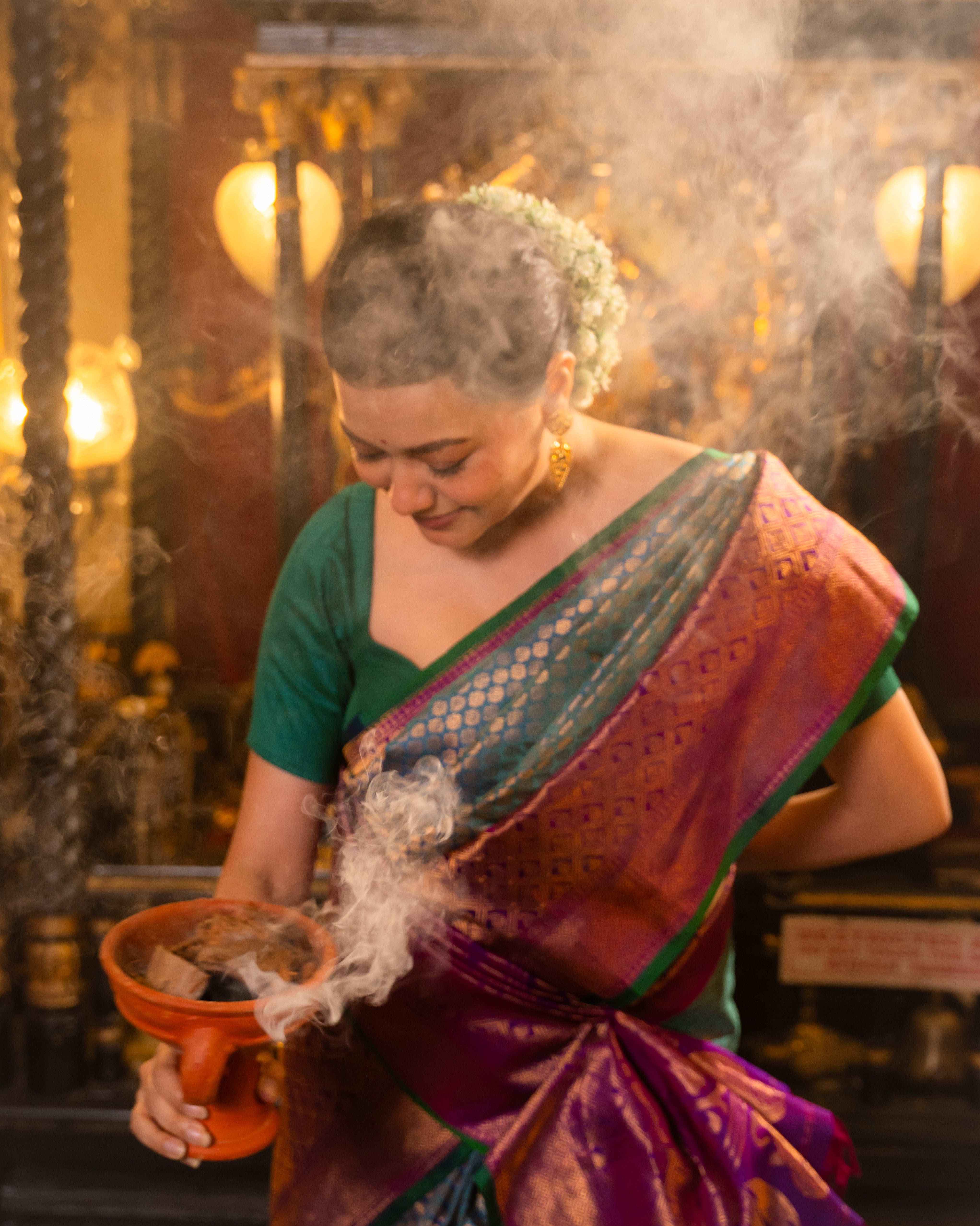 The Nizam's Treasure – Pure Silk Handwoven Gadwal Saree