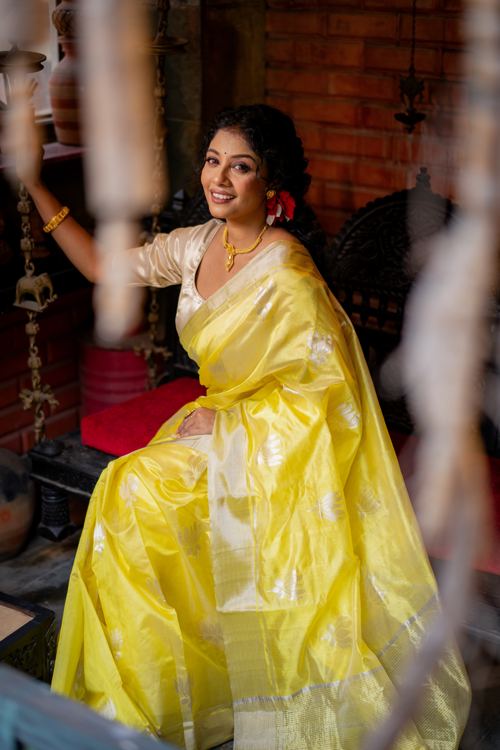 Canary Lotus: A Ray of Sunshine in Sheer Silk