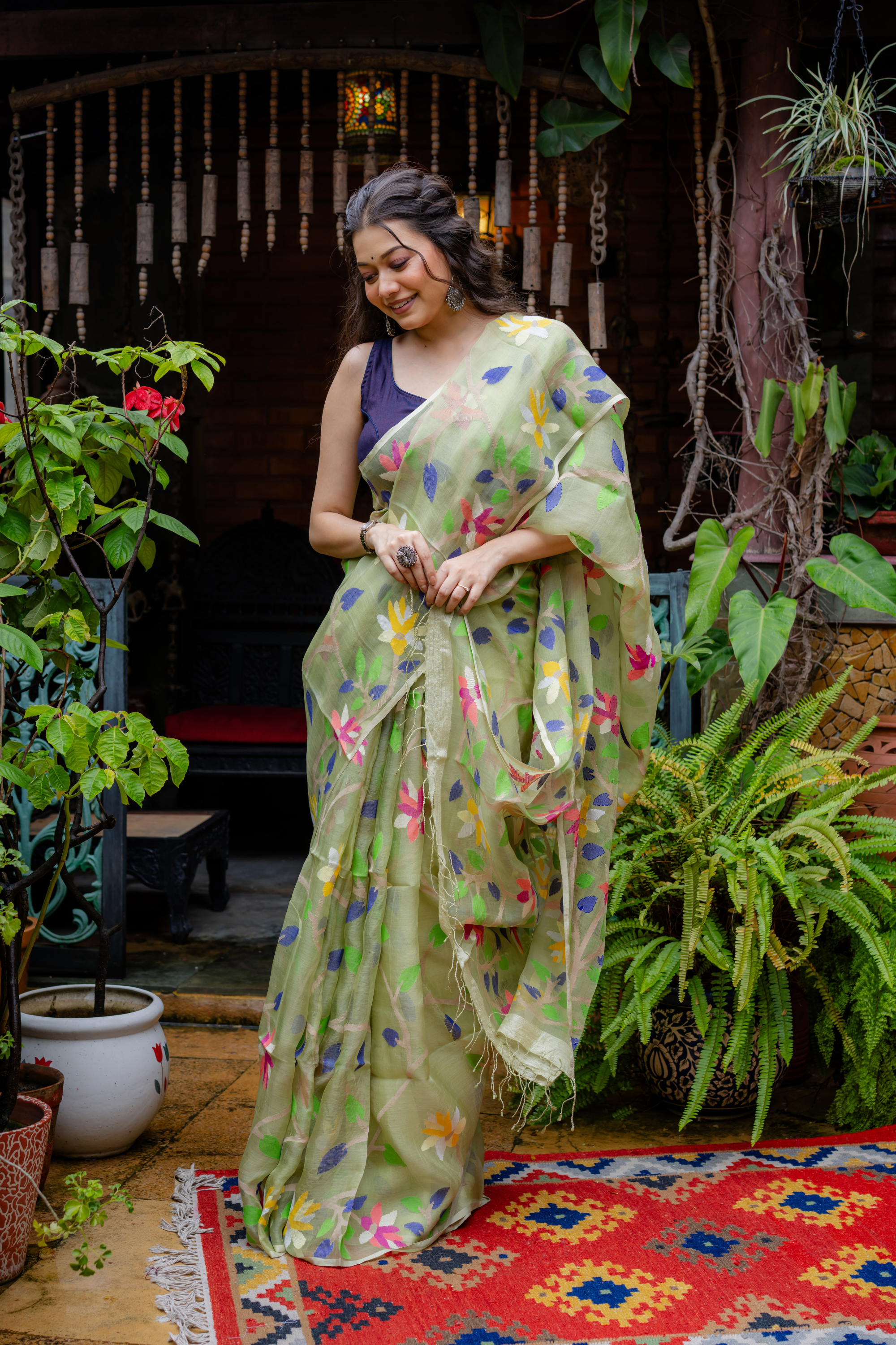 Olive Garden Sheer Silk: A Breath of Fresh, Artisanal Elegance