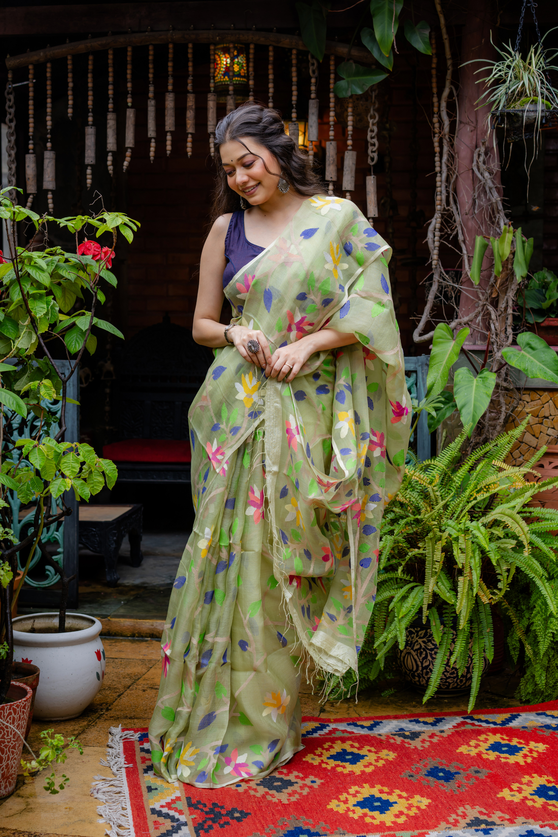 Olive Garden Sheer Silk: A Breath of Fresh, Artisanal Elegance