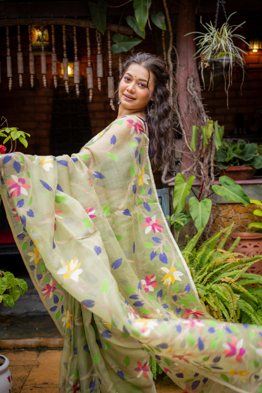 Olive Garden Sheer Silk: A Breath of Fresh, Artisanal Elegance
