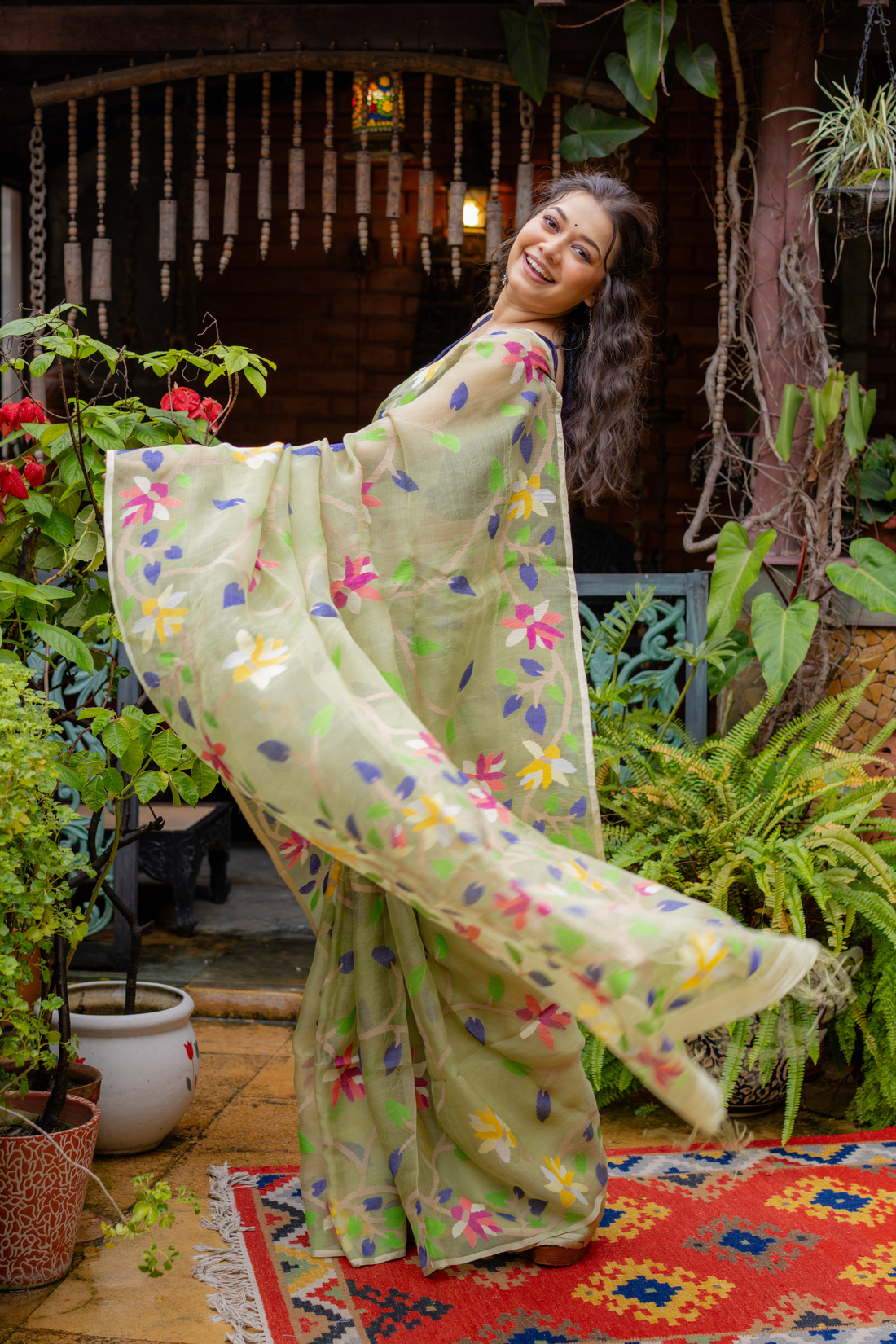 Olive Garden Sheer Silk: A Breath of Fresh, Artisanal Elegance